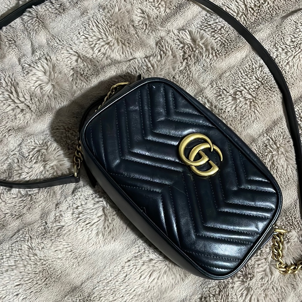 Gucci Marmont cross body black